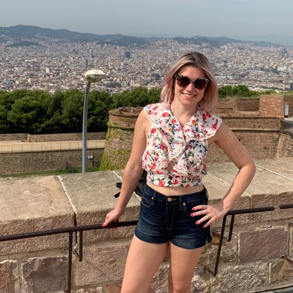 Peony flower Marty Top - Picture 3 of 6